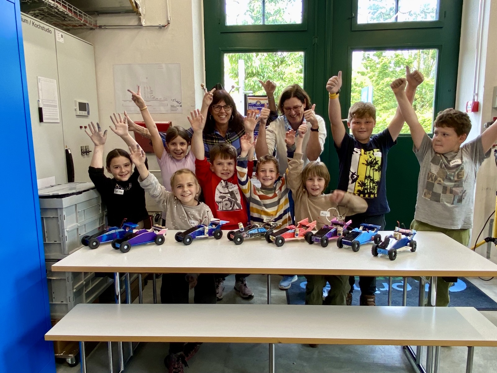 Read more about the article 2. Klasse zum Thema Solarblau